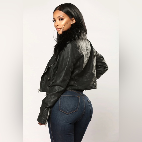 Fashionnova Leather Jacket - Picture 4 of 4